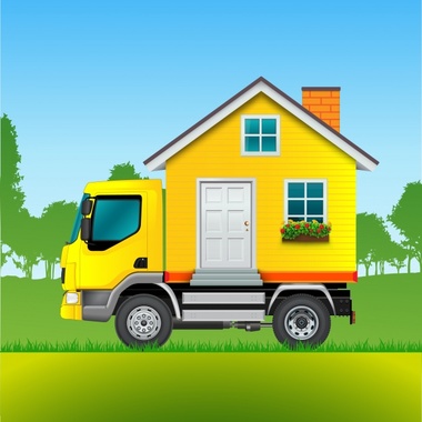 Moving truck background 1392 9